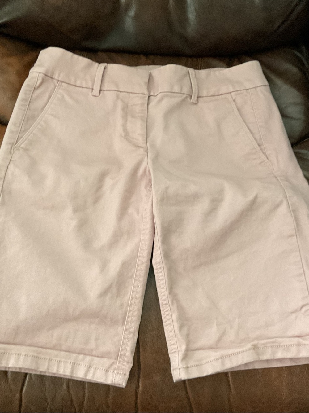 Pale pink Bermuda Shorts